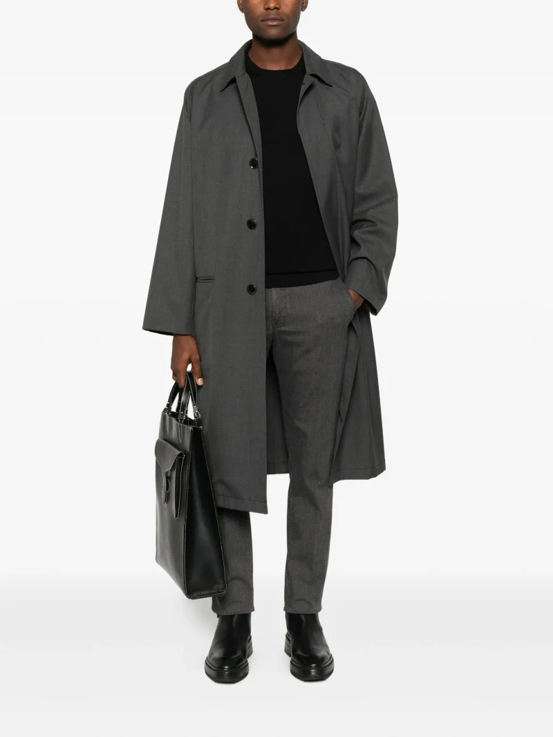 Alternative view of Pulover Gran Sasso crew-neck negru