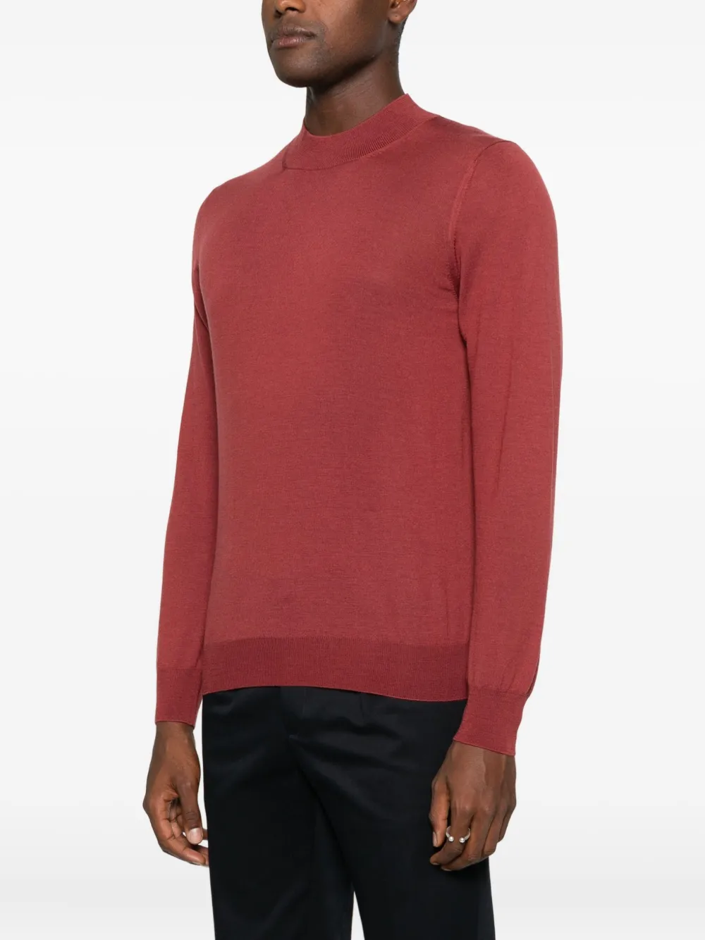 Pulover Gran Sasso Crew-Neck visiniu - imagine 3