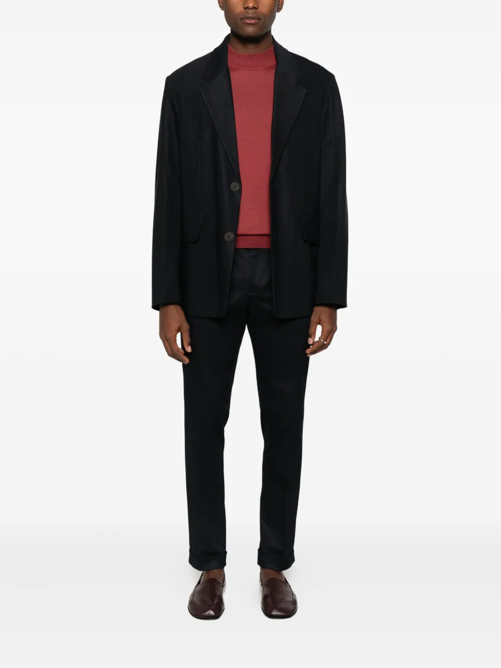 Pulover Gran Sasso Crew-Neck visiniu - imagine 4