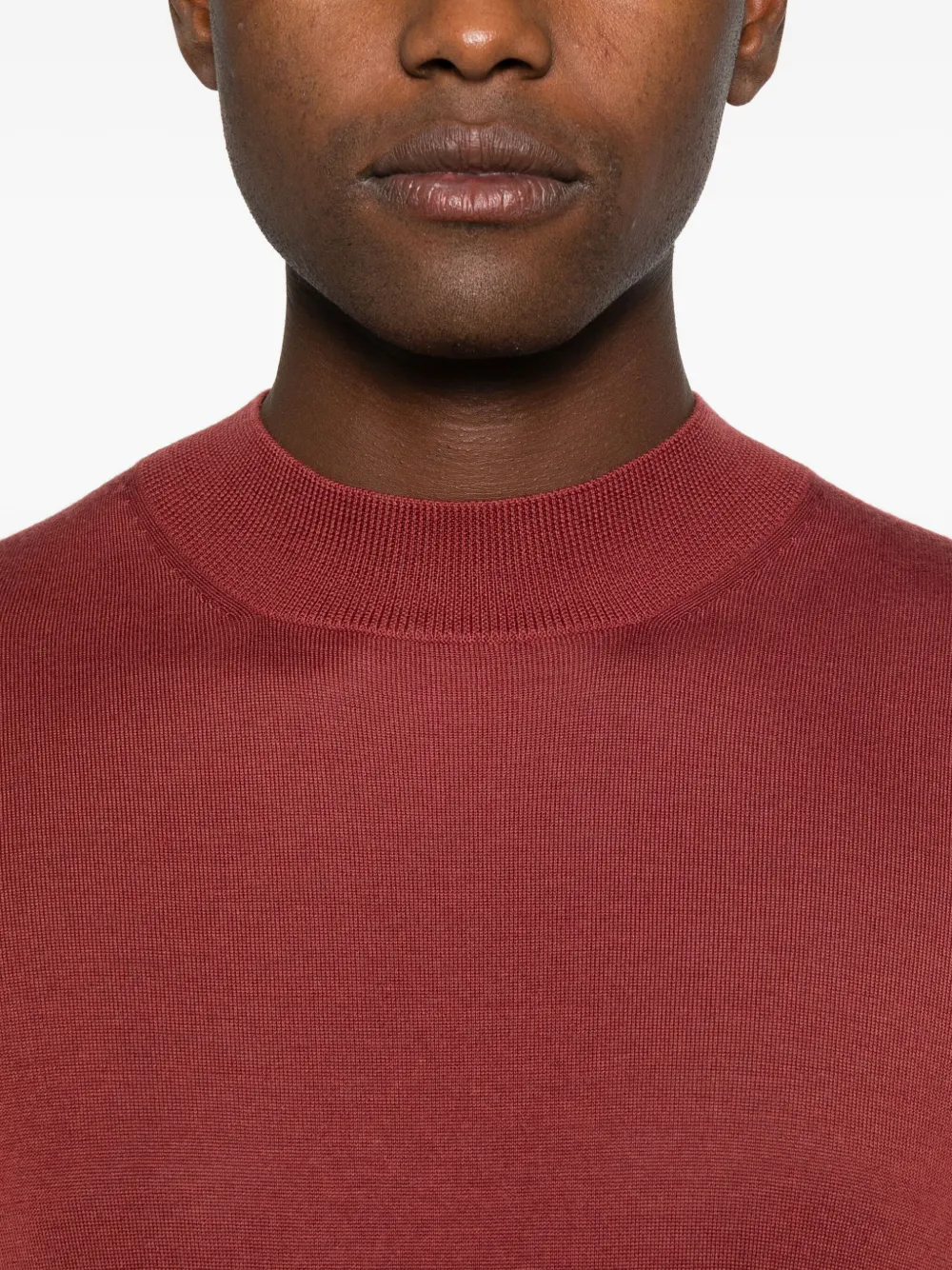 Pulover Gran Sasso Crew-Neck visiniu - imagine 5