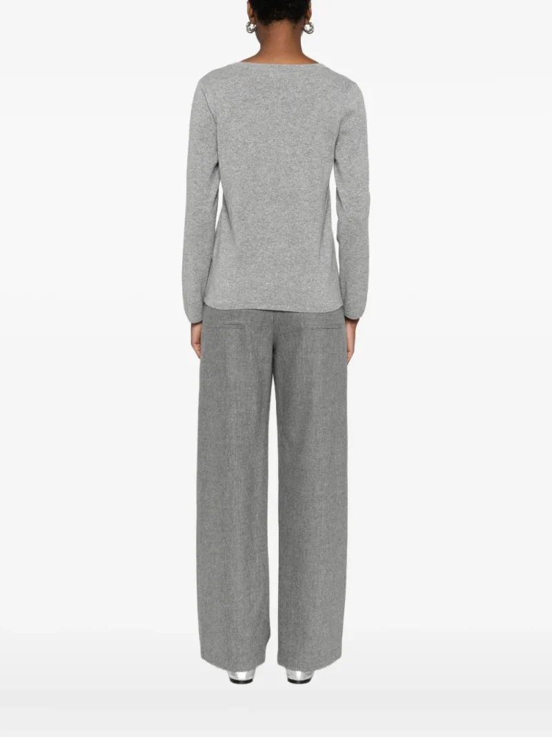 Alternative view of Pulover Gran Sasso V-Neck gri