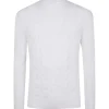 Pulover Gran Sasso Cable-Knit Turtleneck alb