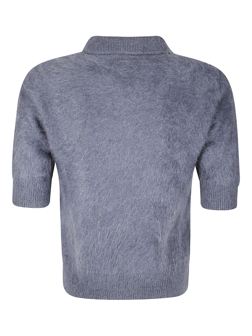 Pulover Lisa Yang Carolyn Cashmere Polo bleumarin - imagine 2