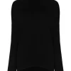 Pulover Lisa Yang Heidi Roll-Neck negru