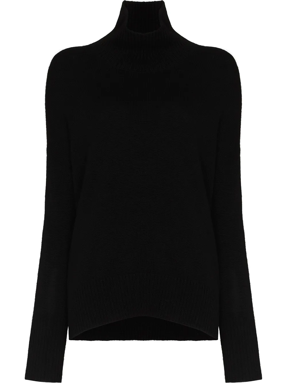 Pulover Lisa Yang Heidi Roll-Neck negru