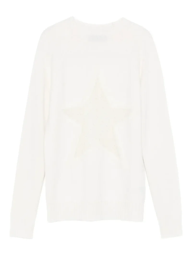 Pulover Lorena Antoniazzi Star-Detail crem