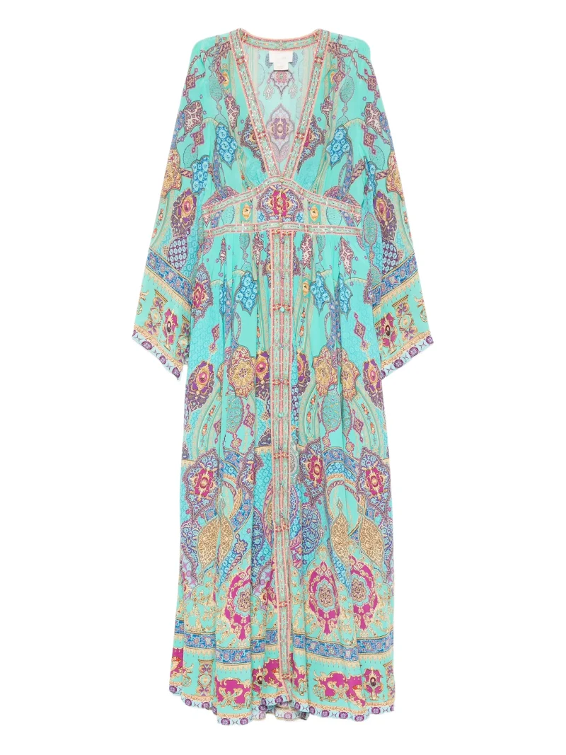 Rochie maxi Camilla The Concubine’s Corridor albastru