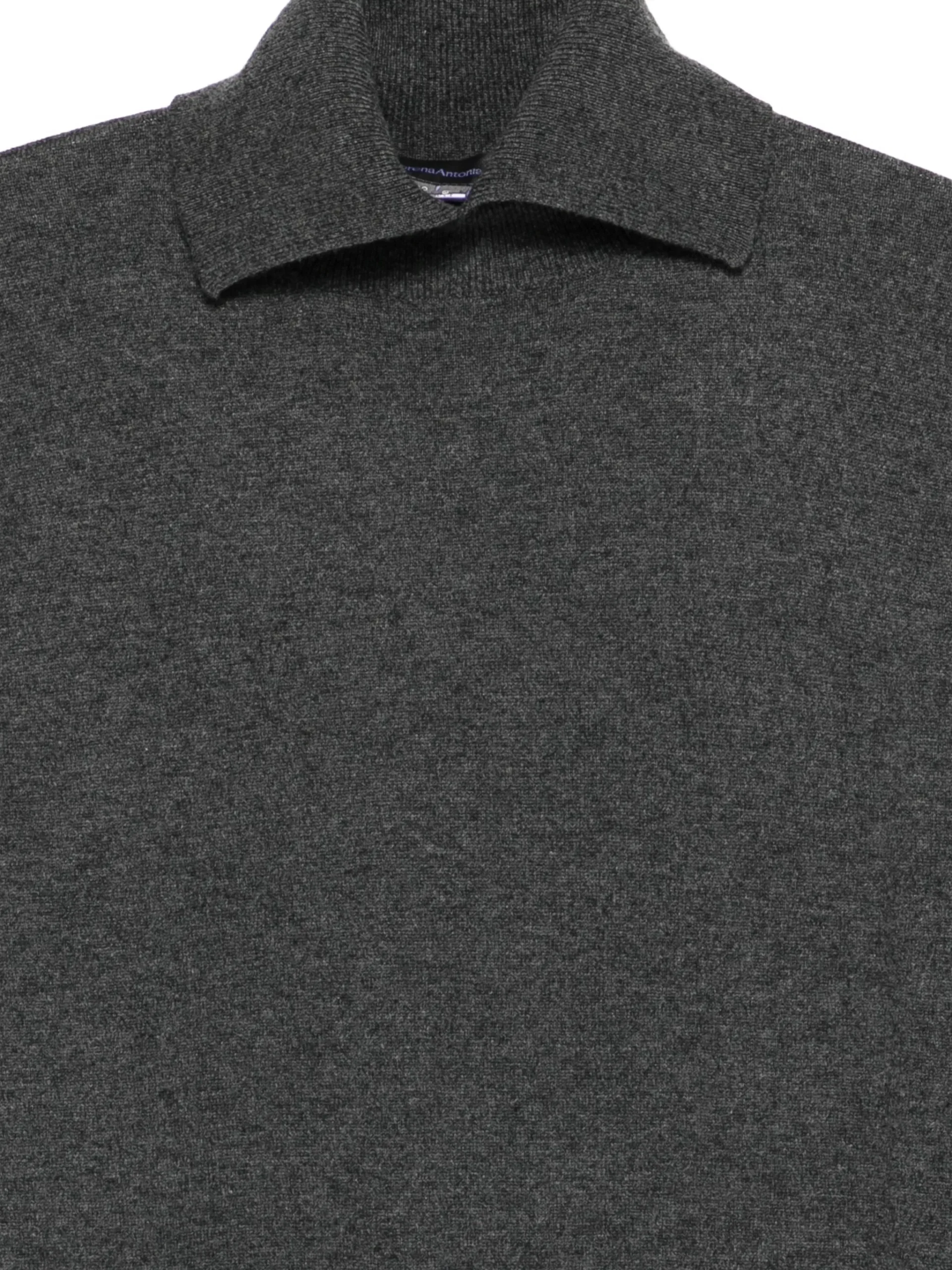 Rochie midi Lorena Antoniazzi Pocket Knitted gri - imagine 3