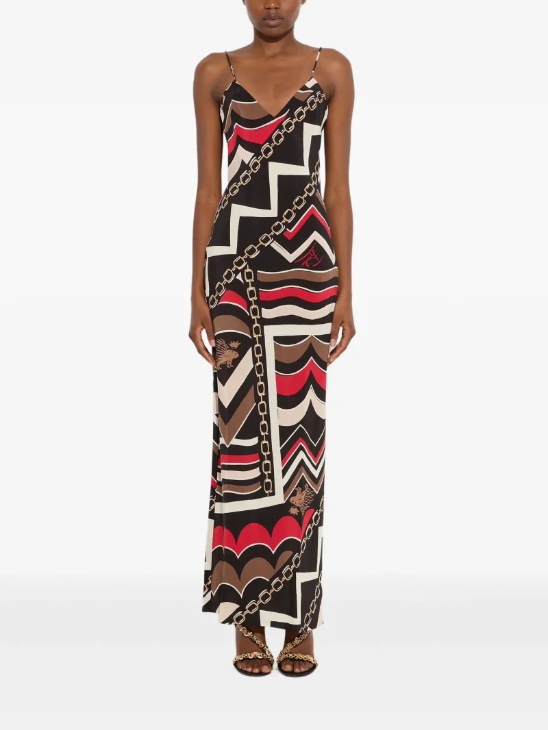 Alternative view of Rochie PUCCI Istrice-print multicolor