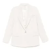 Sacou Peserico Single-Breasted Blazer bej