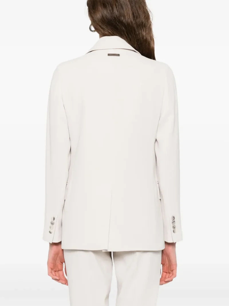 Alternative view of Sacou Peserico Single-Breasted Blazer bej