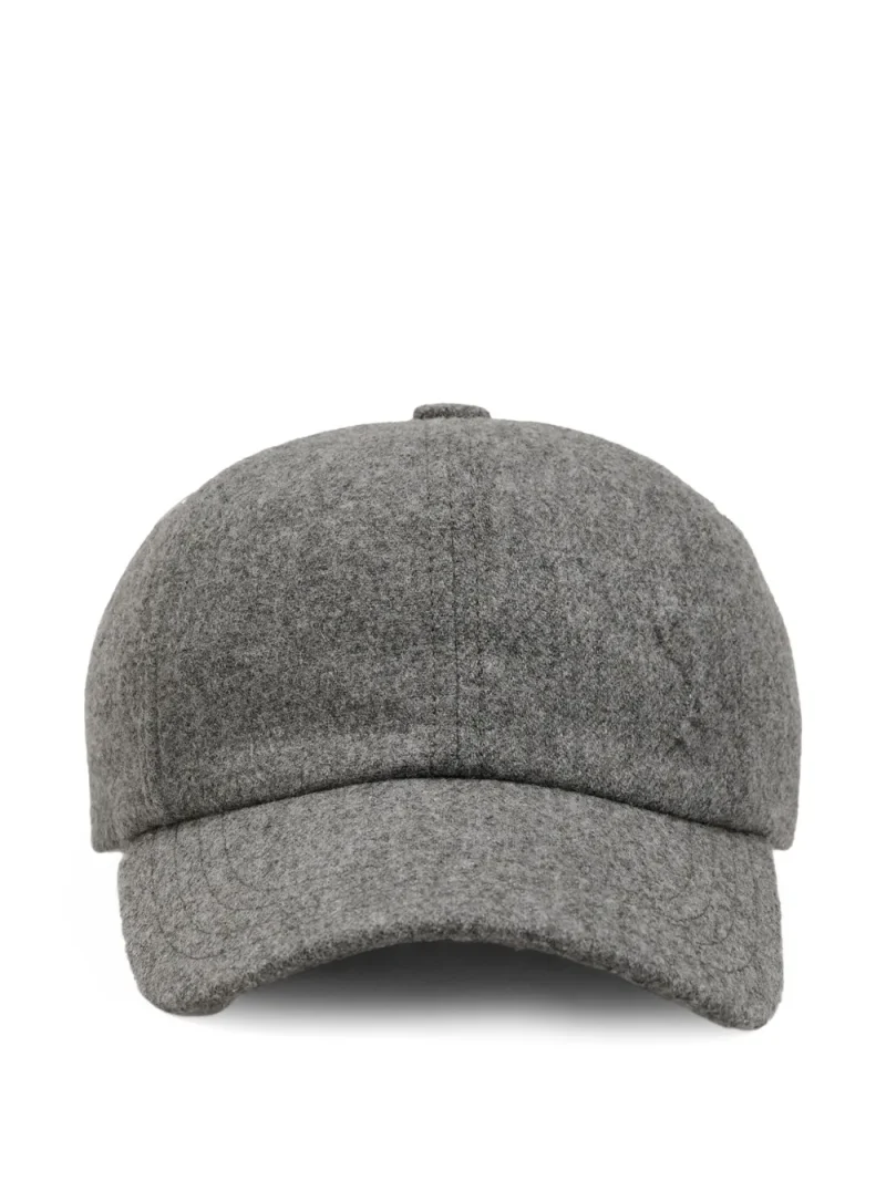 Sapca Ami Paris Ami de Coeur Cotton Embossed gri