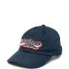 Sapca AUTRY X Maison Kitsune Patch Baseball bleumarin