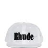 Sapca RHUDE Logo-Embroidery Mesh Baseball alb