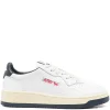 Sneakers AUTRY x Maison Kitsune Leather Low-Top bleumarin