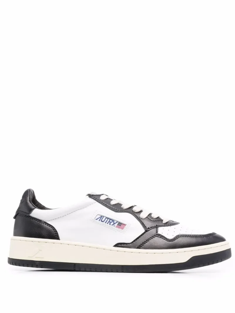Sneakers AUTRY Medalist Low alb negru
