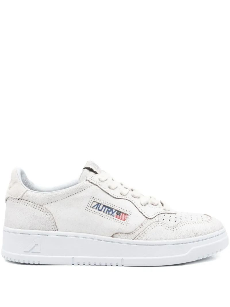 Sneakers AUTRY Medalist Perforated Leather gri