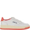 Sneakers AUTRY x MAISON KITSUNE rosu