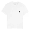 Tricou Ami Paris Ami de Coeur alb