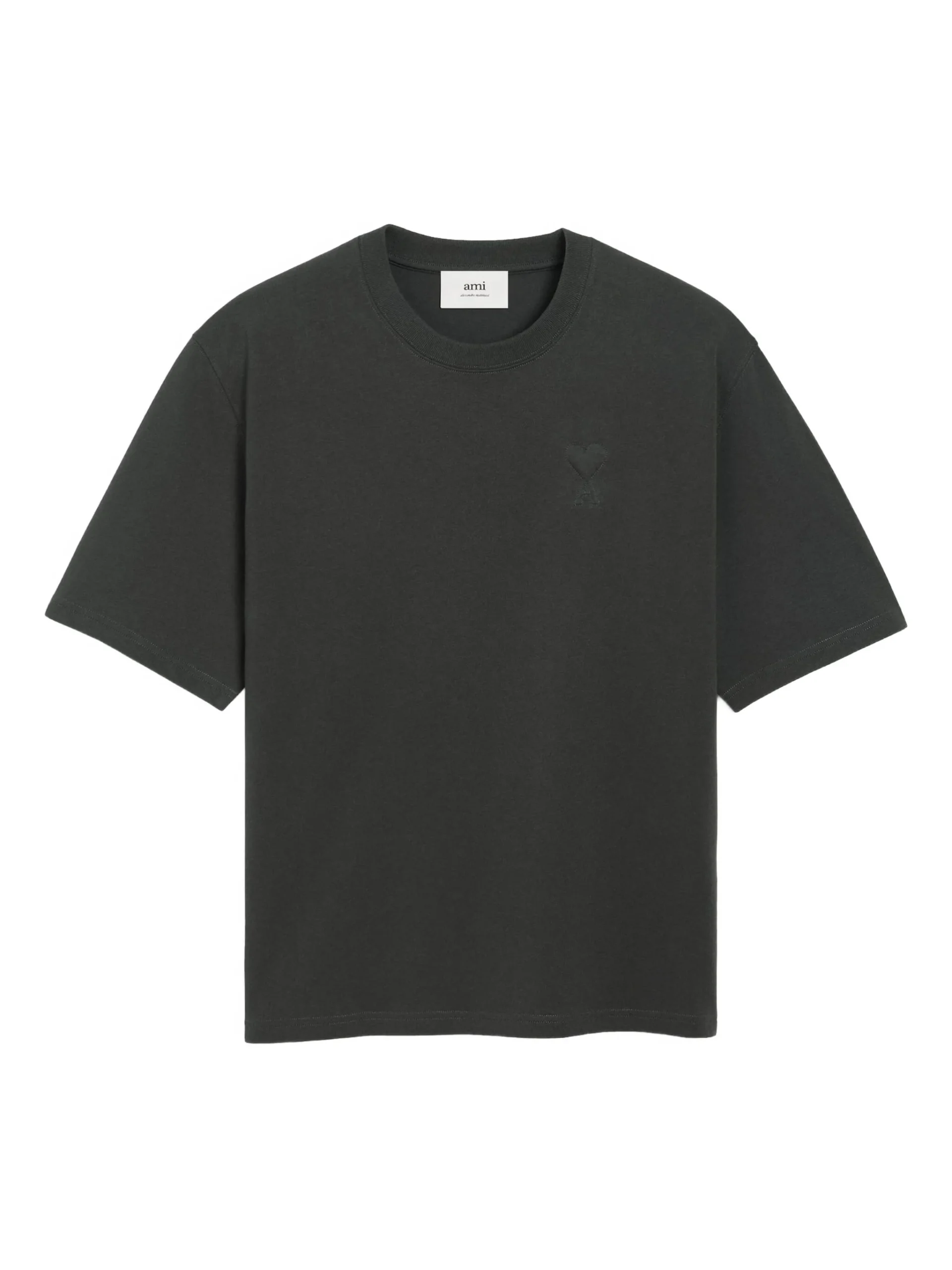 Tricou AMI Paris "Ami de Coeur" gri