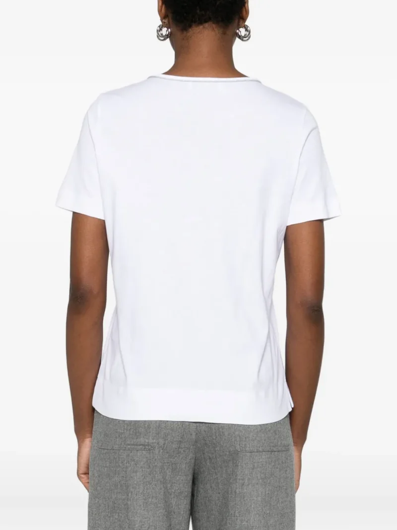 Alternative view of Tricou Gran Sasso Crew-Neck alb