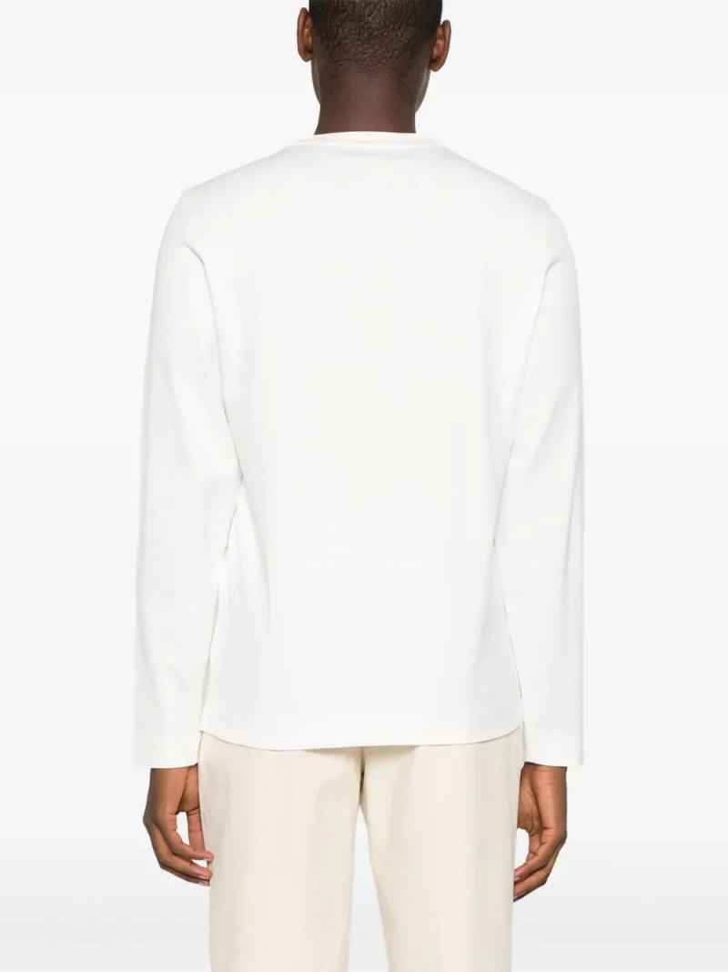 Alternative view of Tricou Gran Sasso Long-Sleeve alb