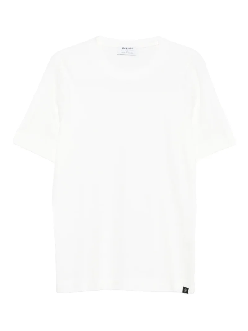 Tricou Gran Sasso Short-Sleeve alb