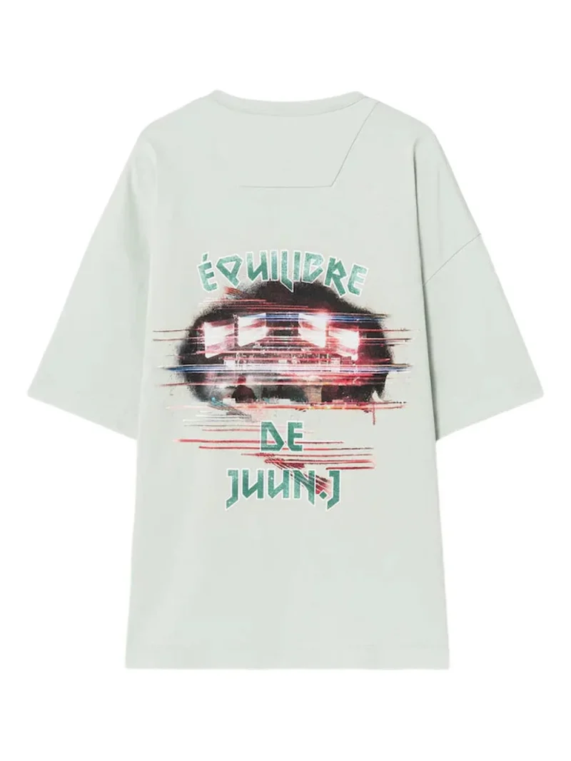 Alternative view of Tricou Juun.J Graphic-Print gri