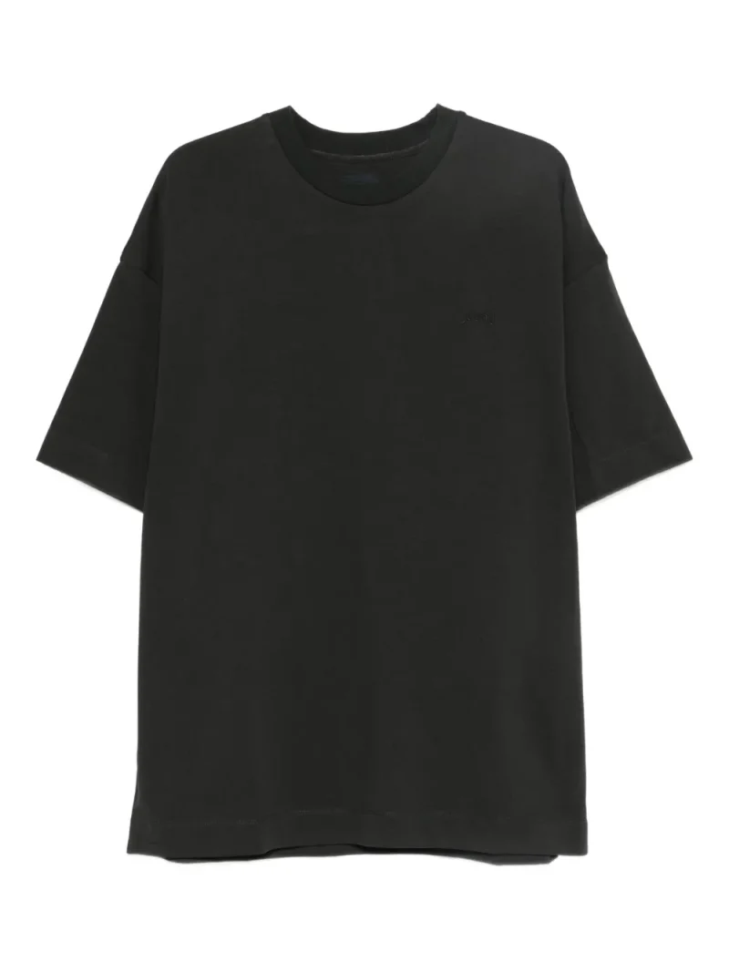 Tricou Juun J Short-Sleeve Graphic T-shirt gri