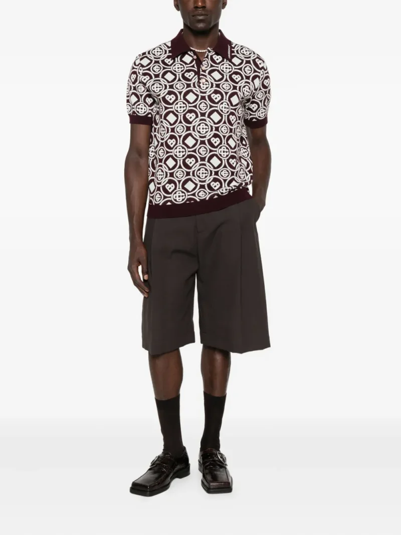 Alternative view of Tricou polo Casablanca monogram multicolor