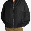 Jacheta The Attico Zip Pocket Bomber negru