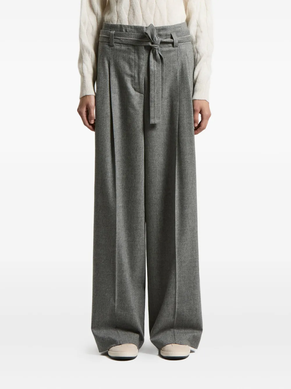 Pantaloni Peserico Tailored gri