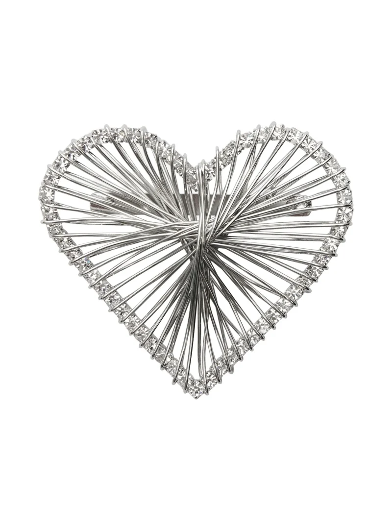 Brosa Isabel Marant eden wire-frame argintiu