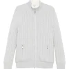 Cardigan Gran Sasso x Casa Frumoasa ribbed gri