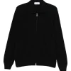 Cardigan Gran Sasso zip-up negru