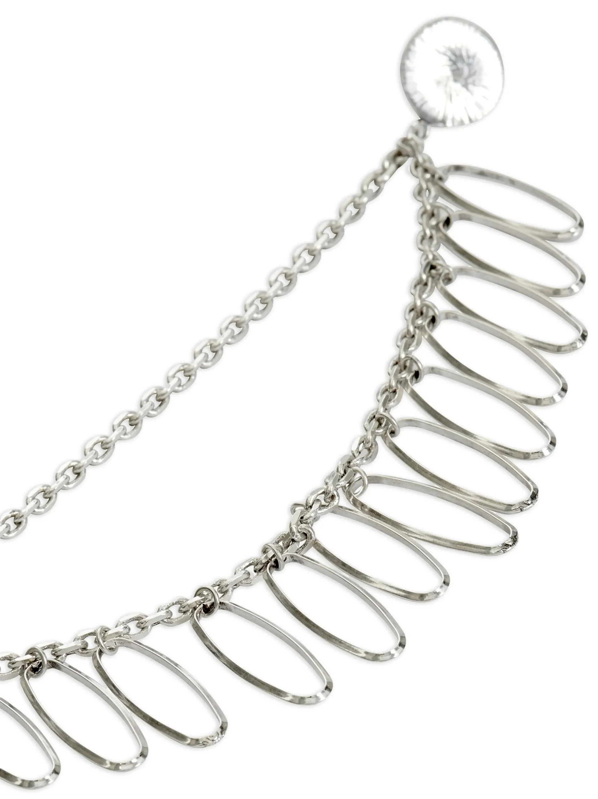 Cercei Isabel Marant Grace argintiu - imagine 3