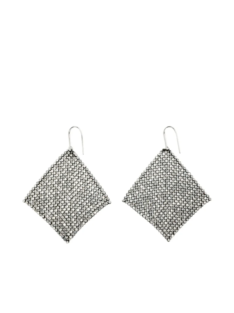 Cercei Isabel Marant chainmail drop argintiu