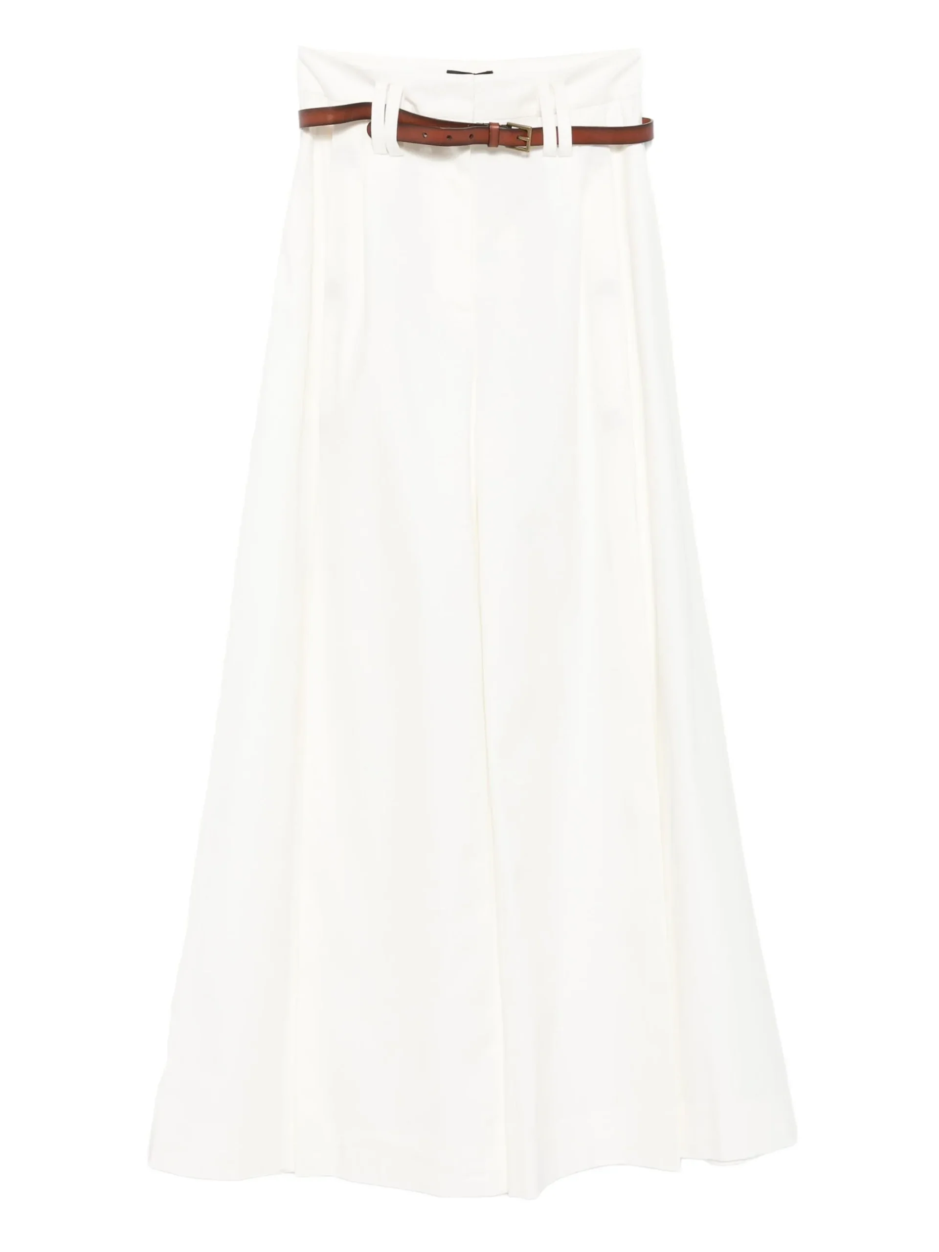 Pantaloni A.W.A.K.E Mode wide-leg alb