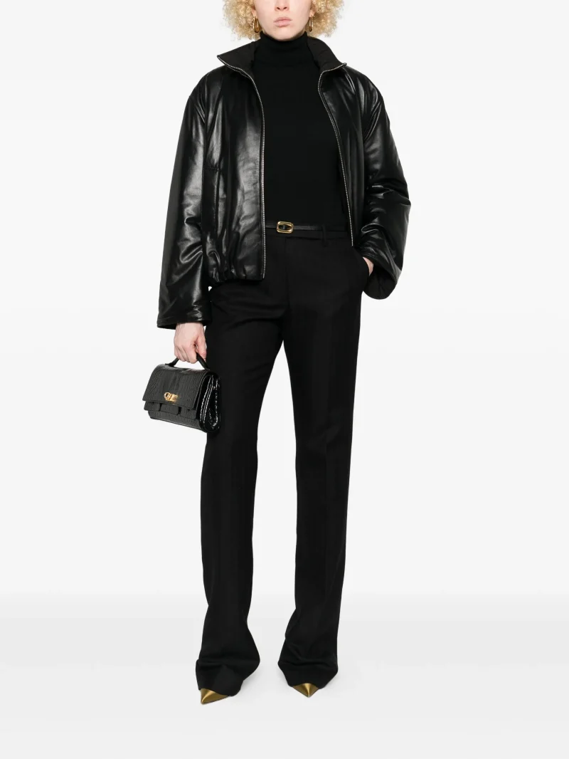 Alternative view of Pantaloni TOM FORD virgin-wool negru