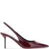 Pantofi Paris Texas 70mm Lidia slingback pointed-toe visiniu