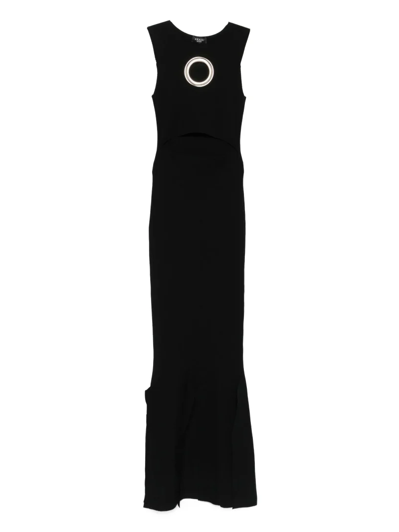 Rochie maxi A.W.A.K.E. mode negru