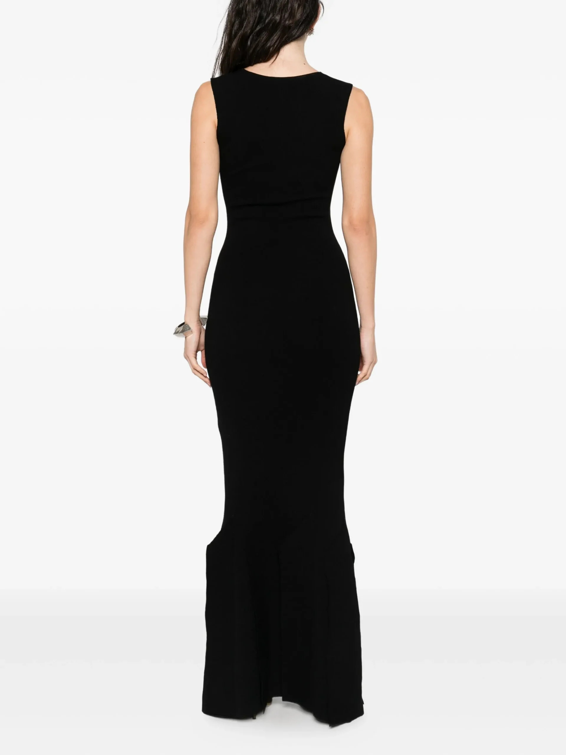 Rochie maxi A.W.A.K.E. mode negru - imagine 4