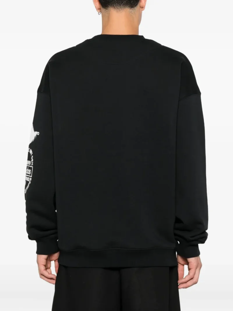 Alternative view of Bluza Y-3 Cloud-Print Crew-Neck negru