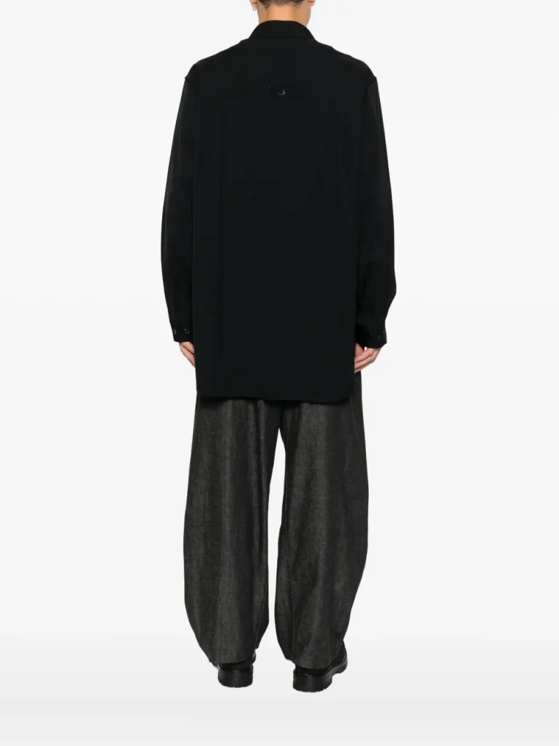 Alternative view of Camasa Y-3 Buttoned Pocket negru