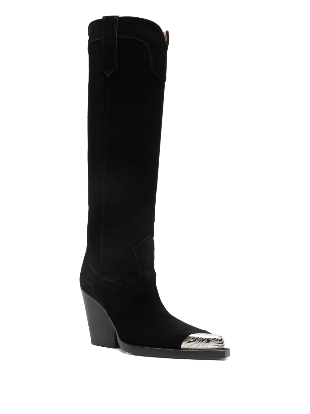 Cizme Paris Texas El Dorado Metal Toe 90mm negru - imagine 3