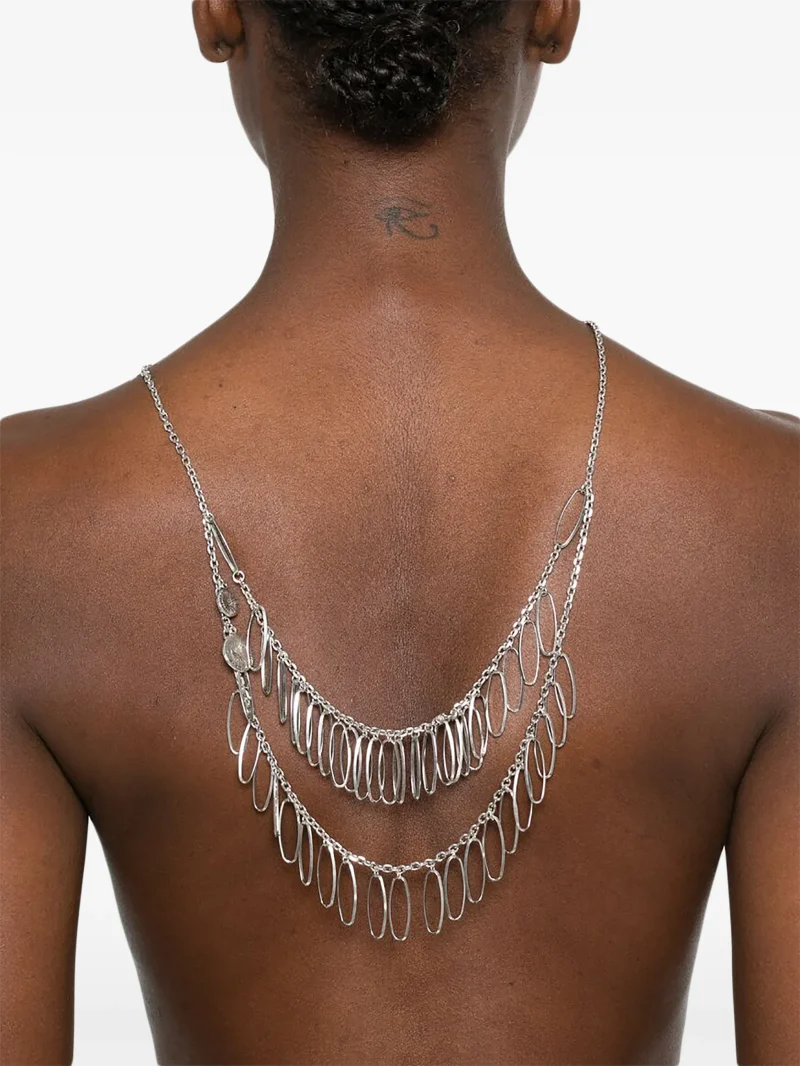 Alternative view of Colier Isabel Marant Layered argintiu
