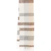 Fular Peserico Checked Fringed multicolor