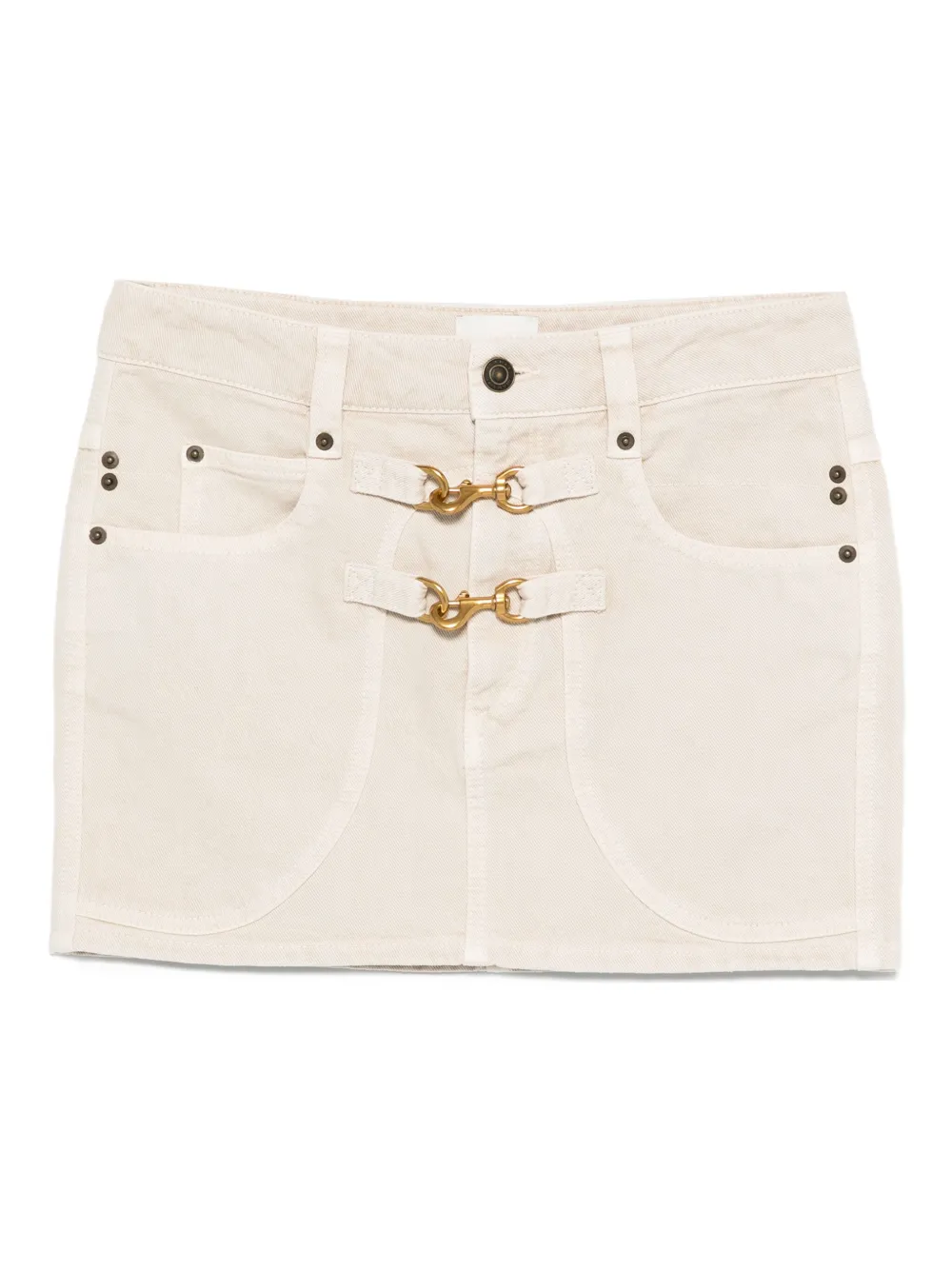 Fusta mini Isabel Marant Paulina bej