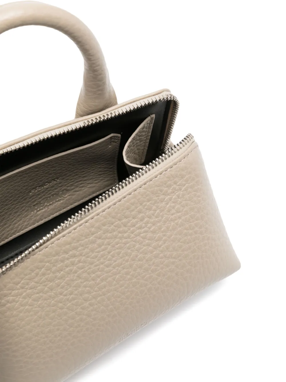 Geanta mini The Attico Friday ecru - imagine 5