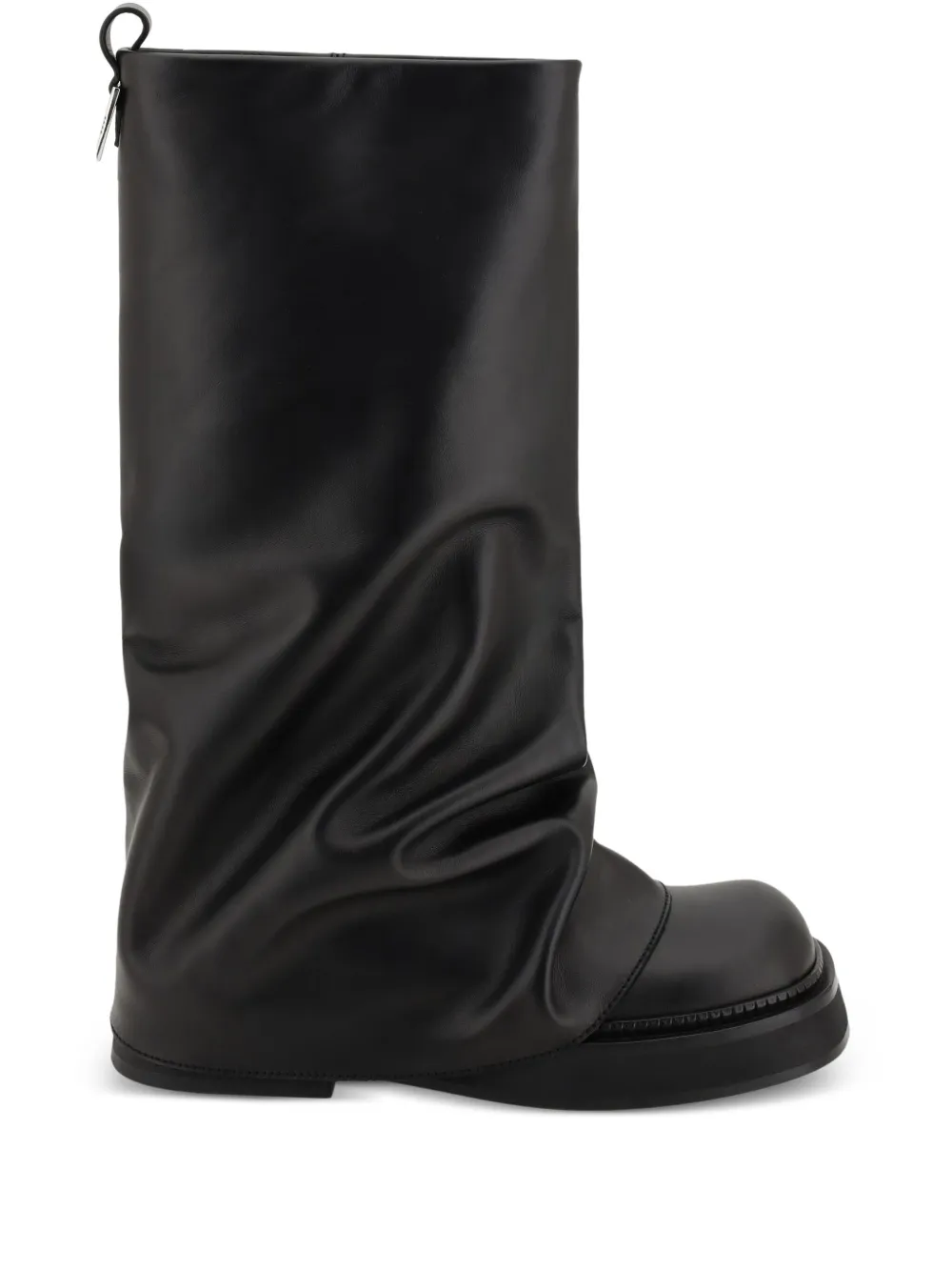 Ghete The Attico Robin Knee-High negru